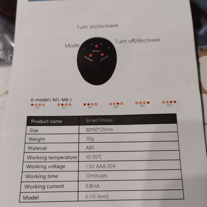 Masażer do ciała nowy na baterie