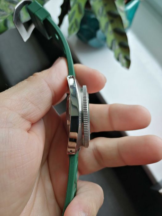 Zegarek Steeldive SD1977, diver, zielona tarcza, nh35, turtle slim