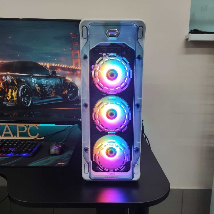 Компютер Новый Ryzen 5 5500, 16GB DDR4, XFX 6700XT 12GB, SSD512GB NVMe