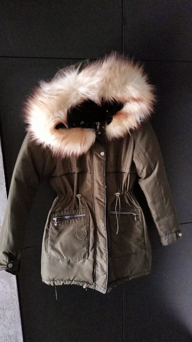 Dwustronna kurtka parka 36