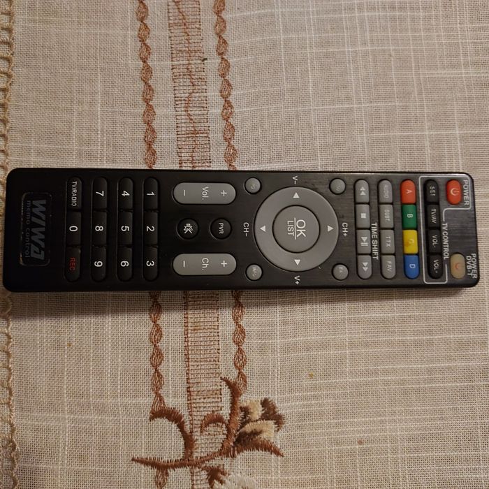 Pilot zdalny do dekodera