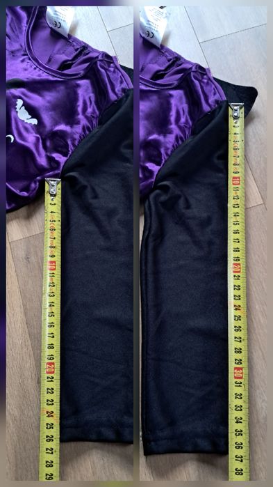 Sukienka strój przebranie 110-122 nietoperz halloween