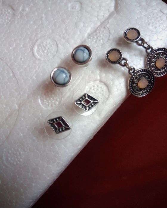 Brincos da marca Natura