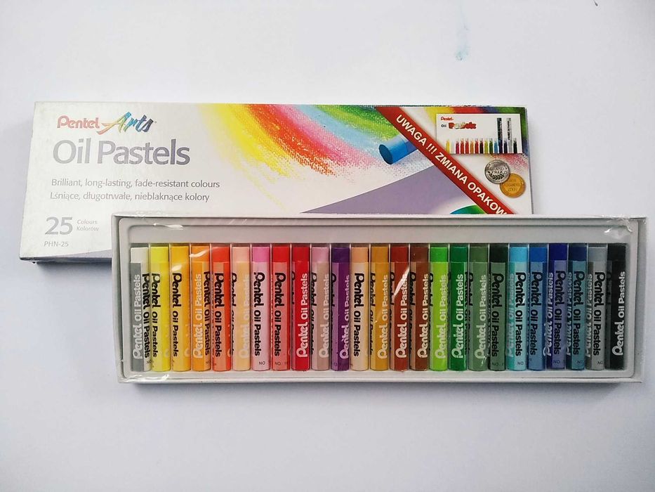 PENTEL pastele olejne 25 kolorów