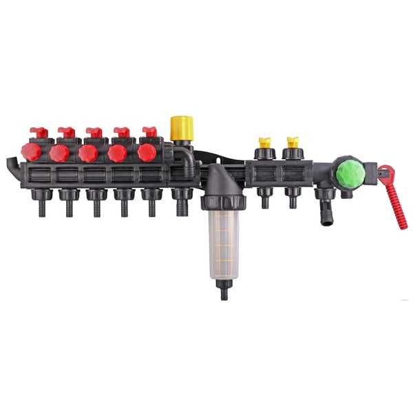 Rozdzielacz 5-sekcyjny HD stałociśnieniowy Agroplast