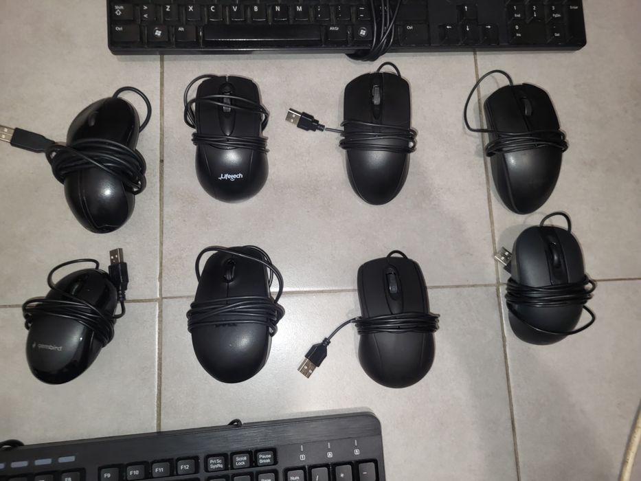 Lote Periféricos PC (4 Teclados + 6 Ratos) - Barato/Desocupar