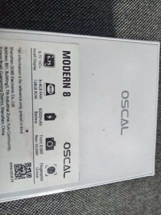 Blackview Oscal l Modern 8  128/16GB  podobny do realme c35 rezerwacja