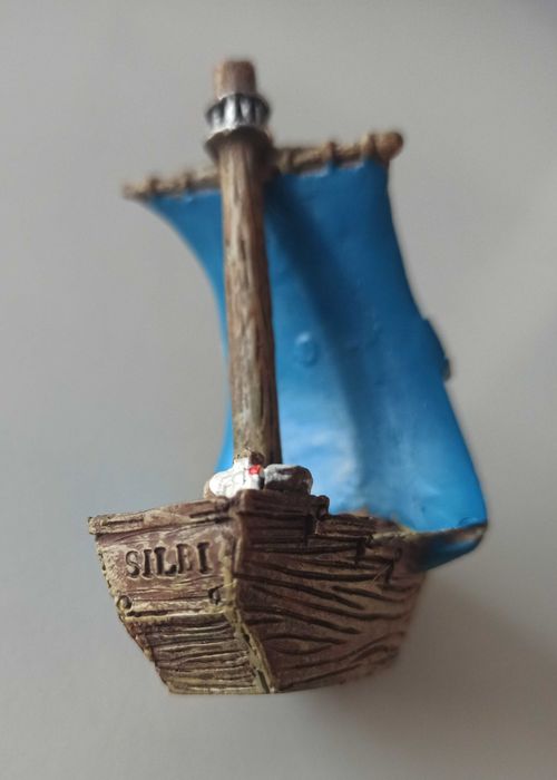 statek figurka Montenegro Czarnogóra 8,5 cm