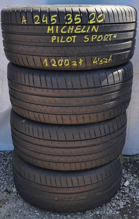 245/35/20 Michelin 7mm 2020rok