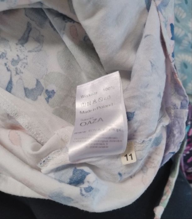 Sukienka 100%wiskoza model Oaza r.44