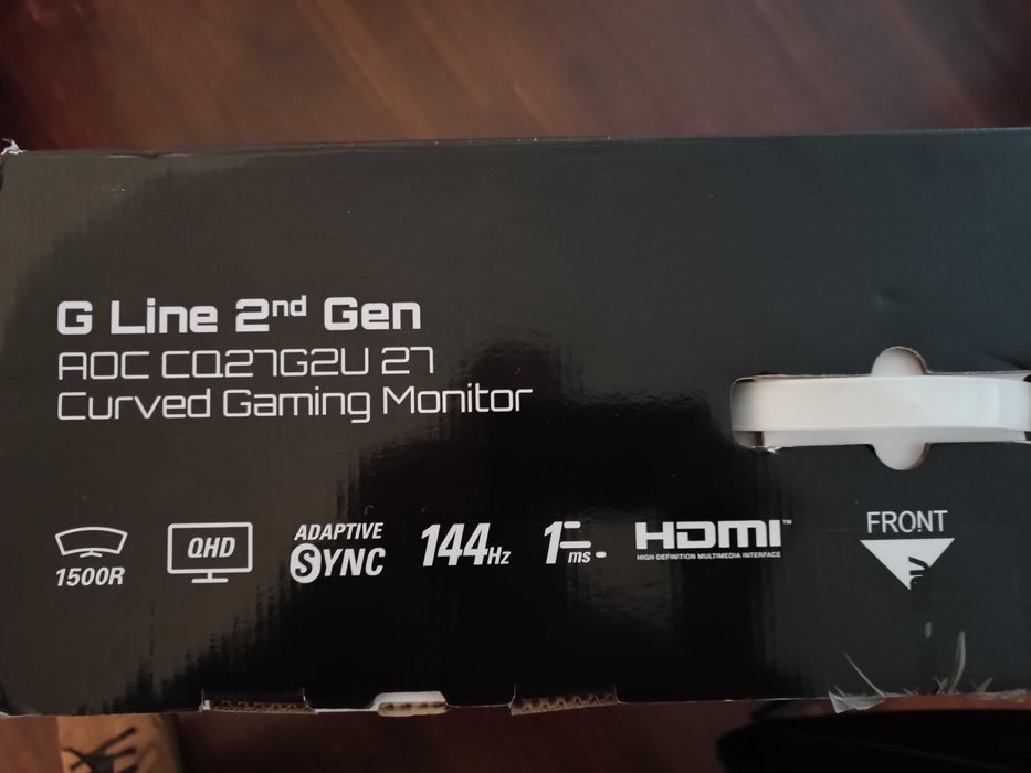 Monitor Gaming CQ27G2U LED 27" Quad HD (Preto) - AOC - Peças