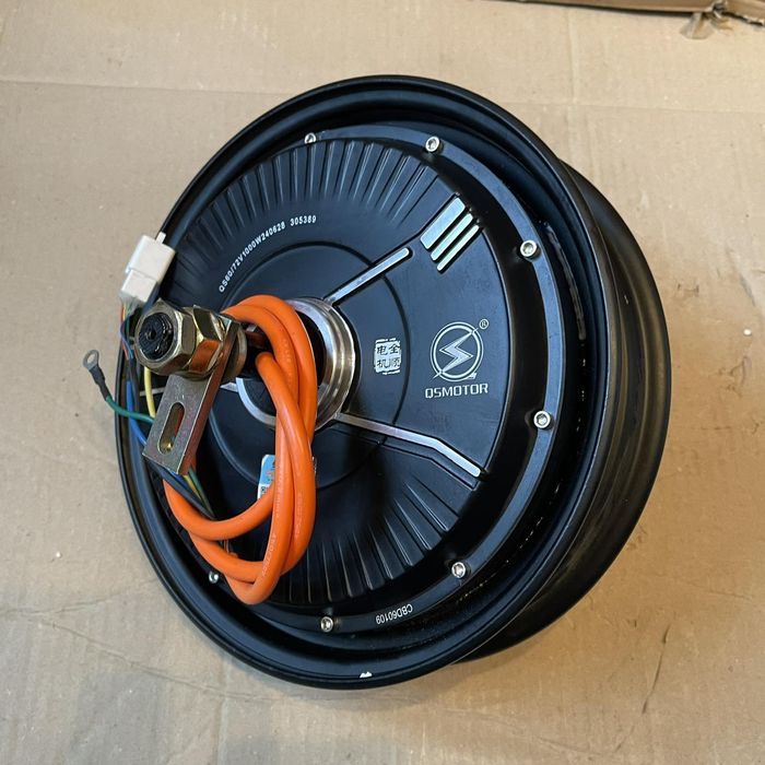 Моторколесо QS motor 48/72V 1000W 10" електроскутер