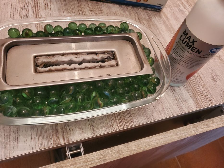 Lareira de mesa a Álcool Gel