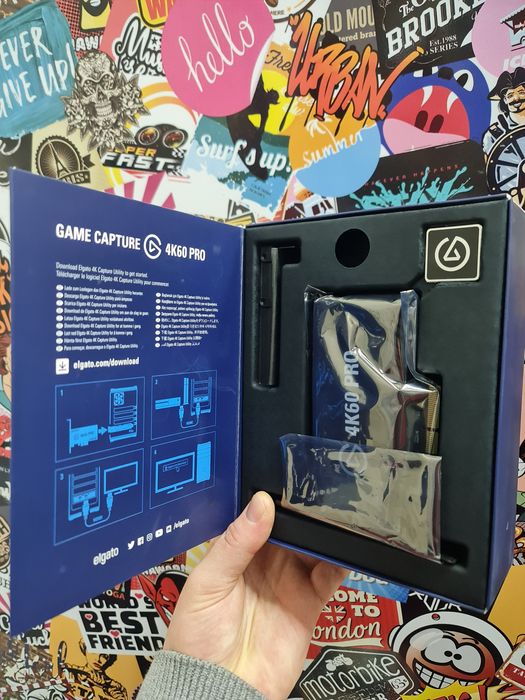 Пристрій відеозахоплення Elgato Game Capture 4K60 Pro Black