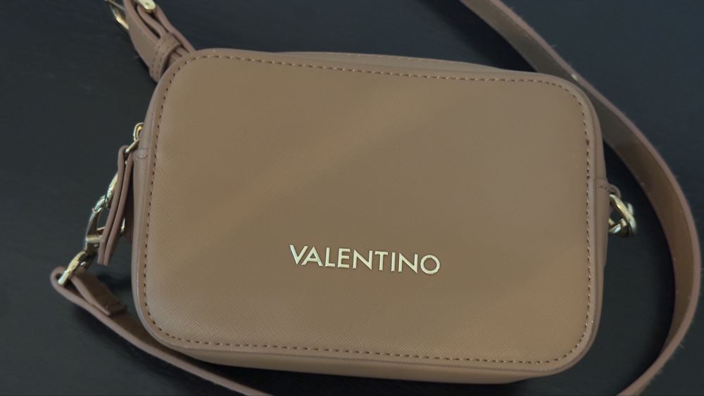 Mala Valentino Bags Zero Re Camera Bag Cuoio | Crossbody | Como Nova