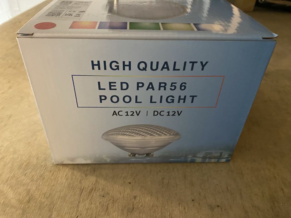 Luz para piscina