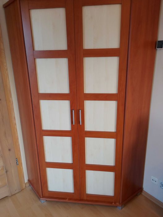 Szafa ubraniowa narożnikowa