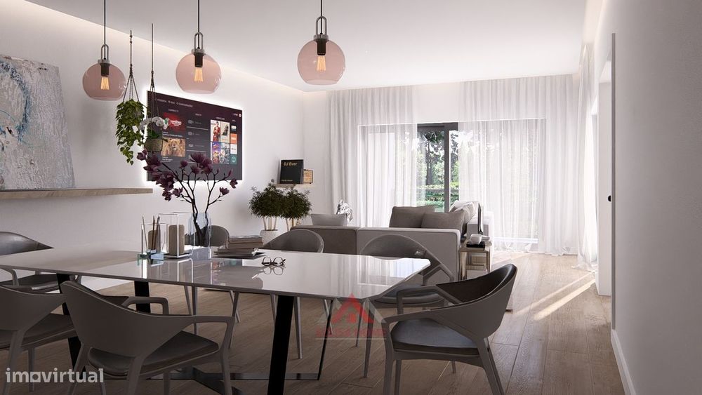 Apartamento T3 - Exposição Solar Nascente + Varanda Churrasqueira + Ja
