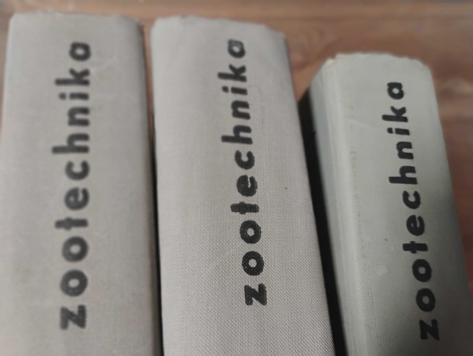 zootechnika 3 tomy gigant zdjęcia PRL hit