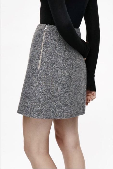 Спідниця міні cos з вовни