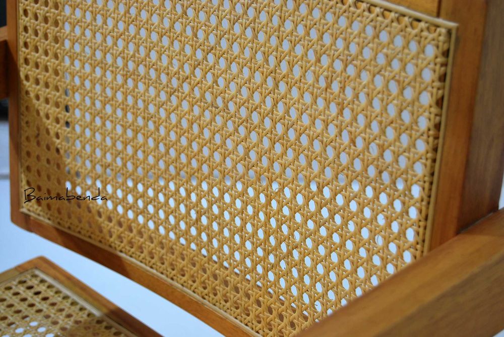 Conjunto 6 cadeiras palhinha estilo nórdico