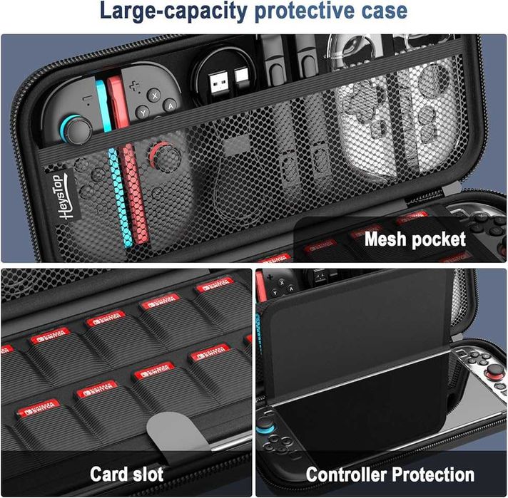 Etui HEYSTOP do Nintendo Switch 2 (2025) – Twardy pokrowiec, NOWE