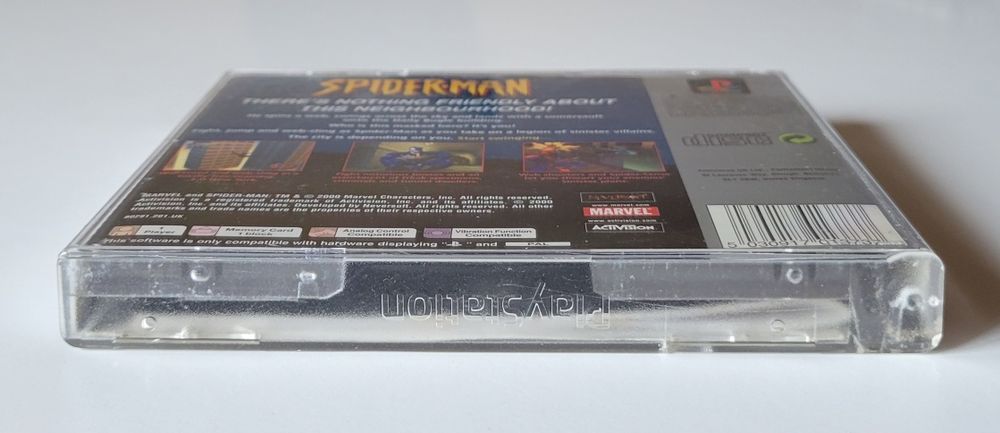 Spiderman PS1 pal uk completo