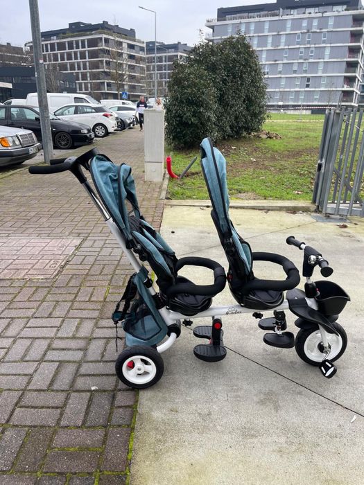 Triciclo criança duplo