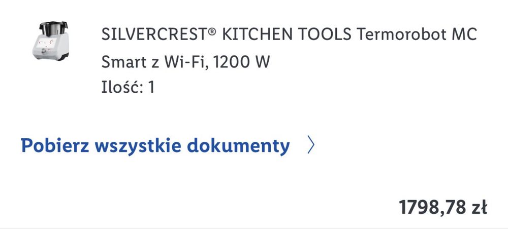 Lidlomix silvercrest mc smart 1200