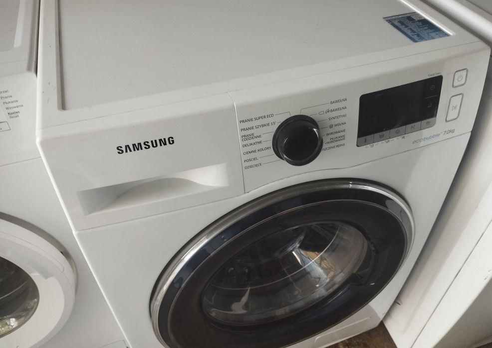 Pralka SAMSUNG Eco Bubble 7KG 1200/obr silnik inwerterowy A+++ .GW.