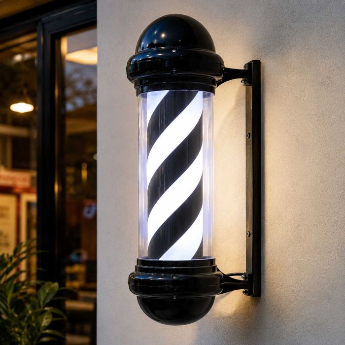 Luz de Barbearia e Cabeleireiro/Barber Pole