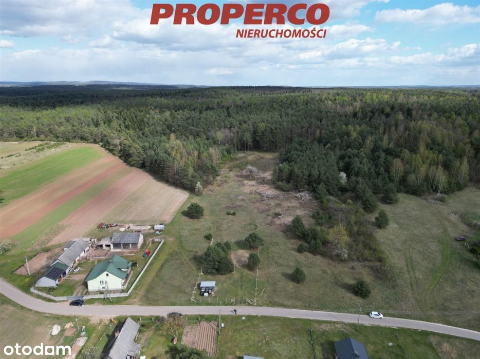 Działka 1029 m², Marzysz, gm. Daleszyce - Widok 3