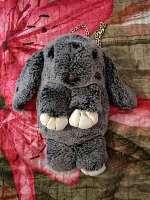 Плюшова сумочка рюбзачок