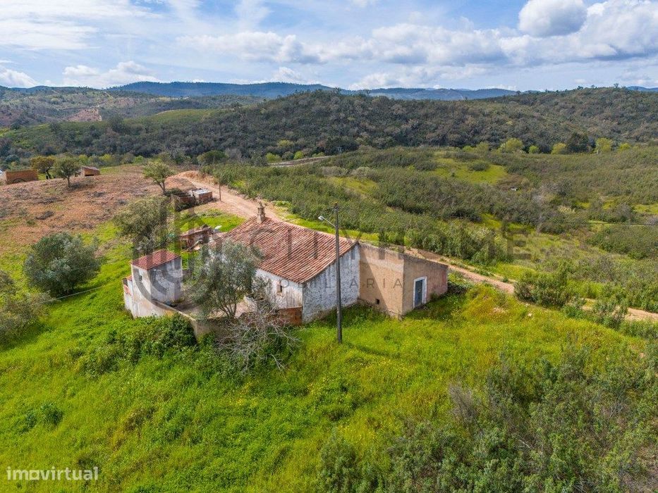 Moradia T3 para recuperar com Ruína e Armazém em Terreno com 4.15 Ha