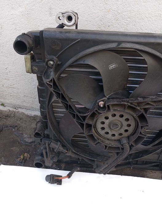 Radiadores Água + AC (Condensador) Skoda Fabia 1.4 16V Original