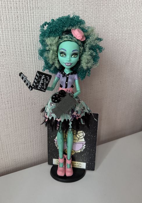 лялька Монстер хай Ханні Свомп Monster high Honey Swamp Страх Камера Мотор