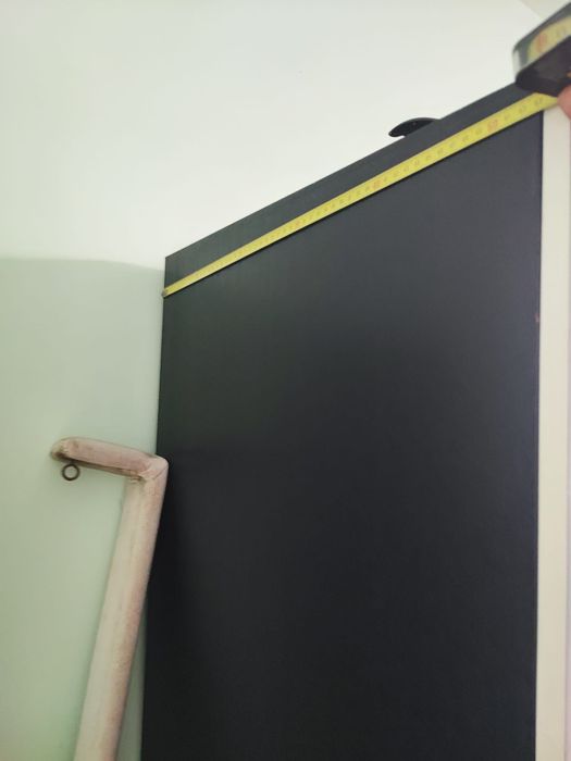 Movel cinzento em muito bom estado 182cm x 55 cm x 180cm (altura)