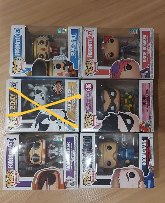 Funko pop,  фігурки колекційні різні, ФанкоПоп
