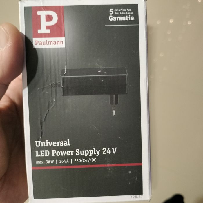 Zasilacz paulmann 24 v 36 w do LED