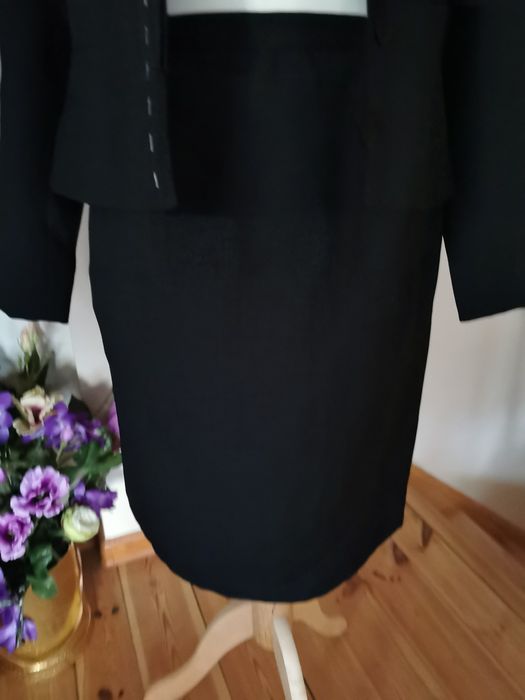 Garsonka czarna 3cz.