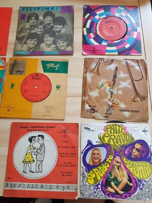 Winyl płyta winylowa 11 szt
