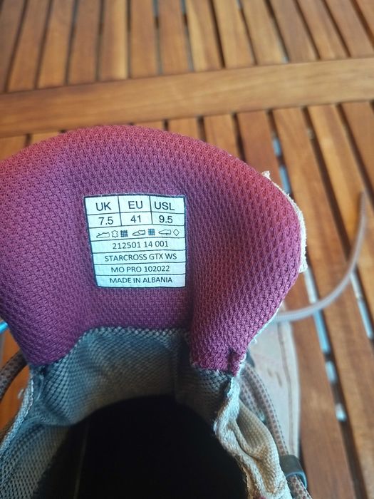 Botas Montanha Senhora TECNICA nº 41 - Goretex - Sola Vibram
