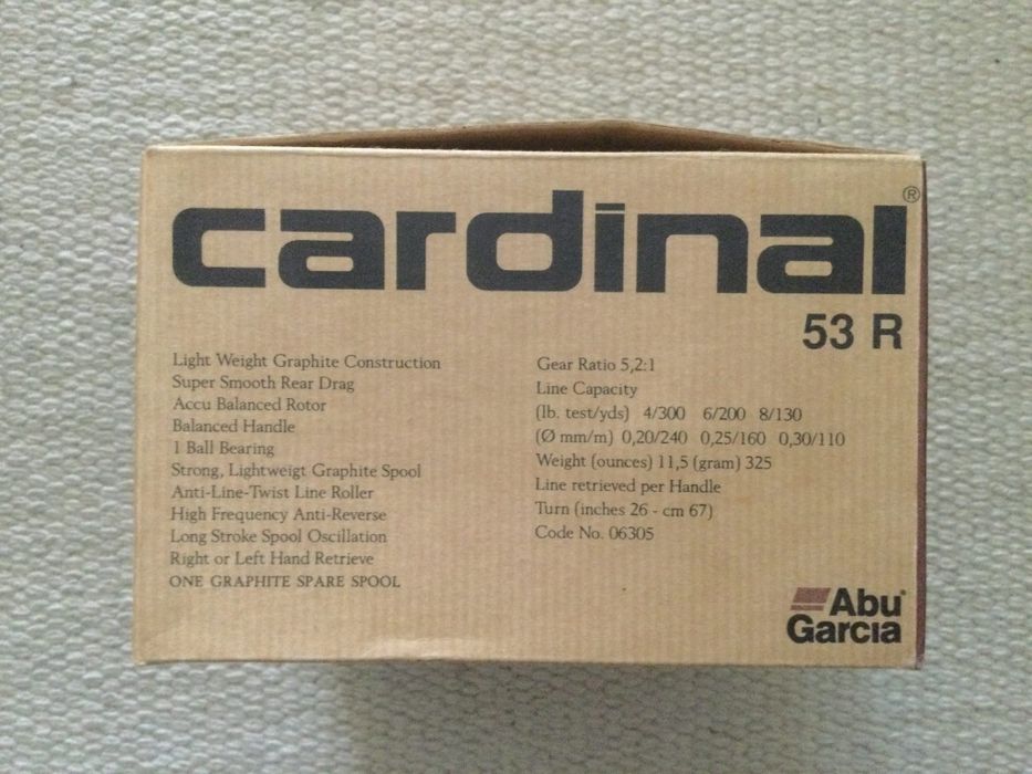 Cardinal 53 r- Carreto de pesca Abu Garcia
