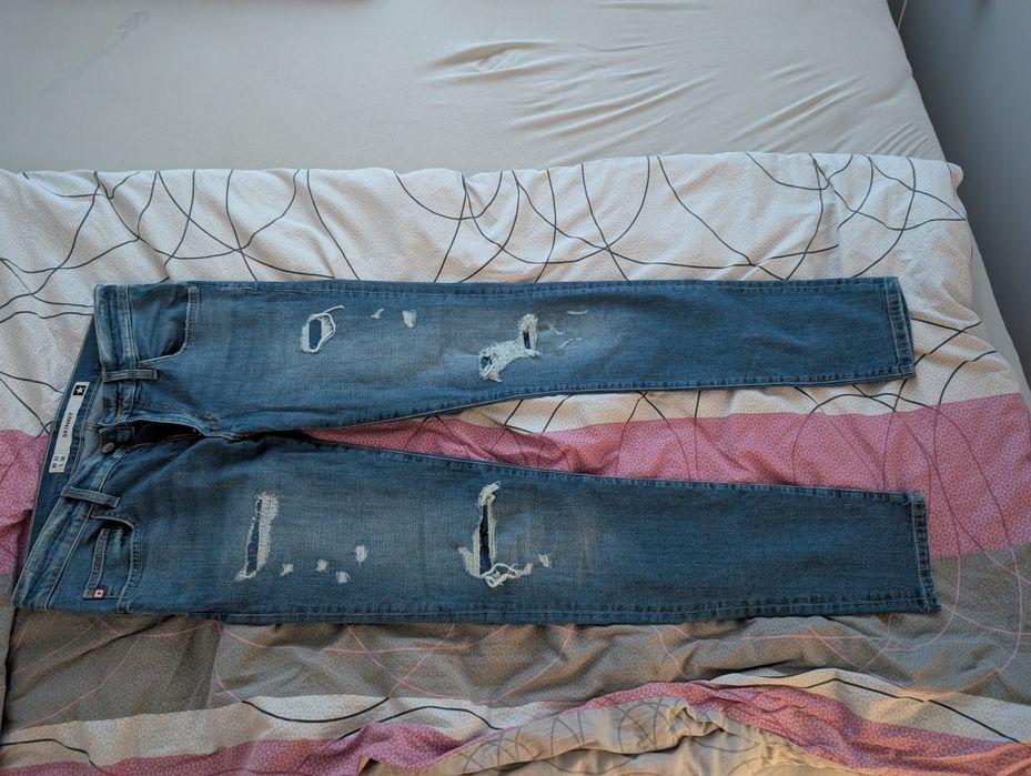 Spodnie męskie Big Star dżinsy jeansy skinny