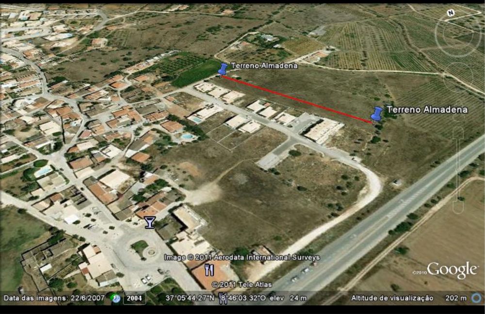 Terreno em Lagos - Almadena