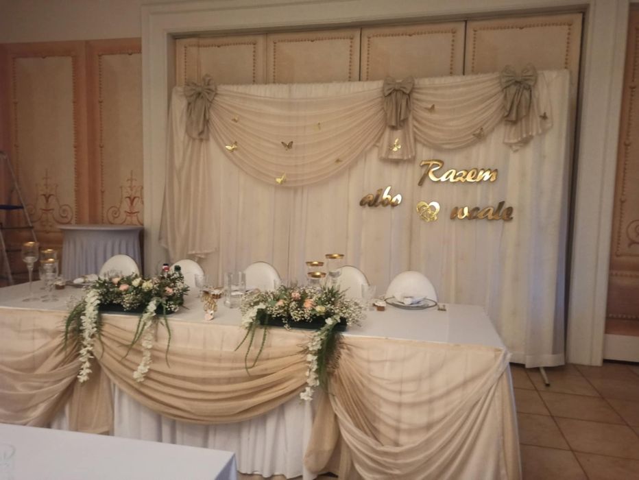 Dekoracja ślubna