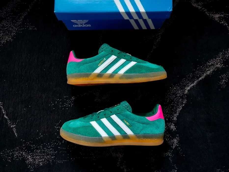 Adidas Gazelle Indoor - Collegiate Green r. 40 SNEAKERS