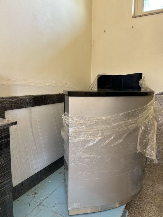 Conjunto de mobiliario de cabeleireiro