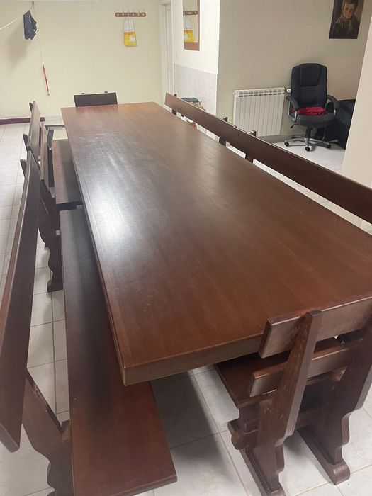 Mesa de madeira grande !!