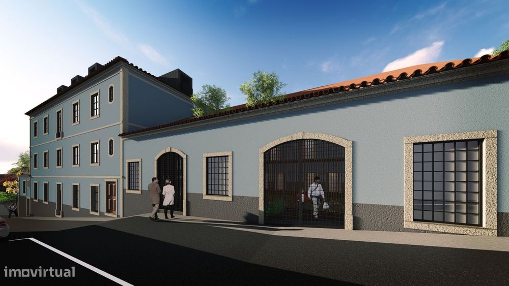 Prédio devoluto no  centro histórico da Vila Sintra, projeto aprovados